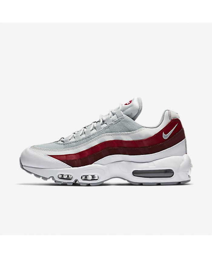 air max 95 blanche rouge